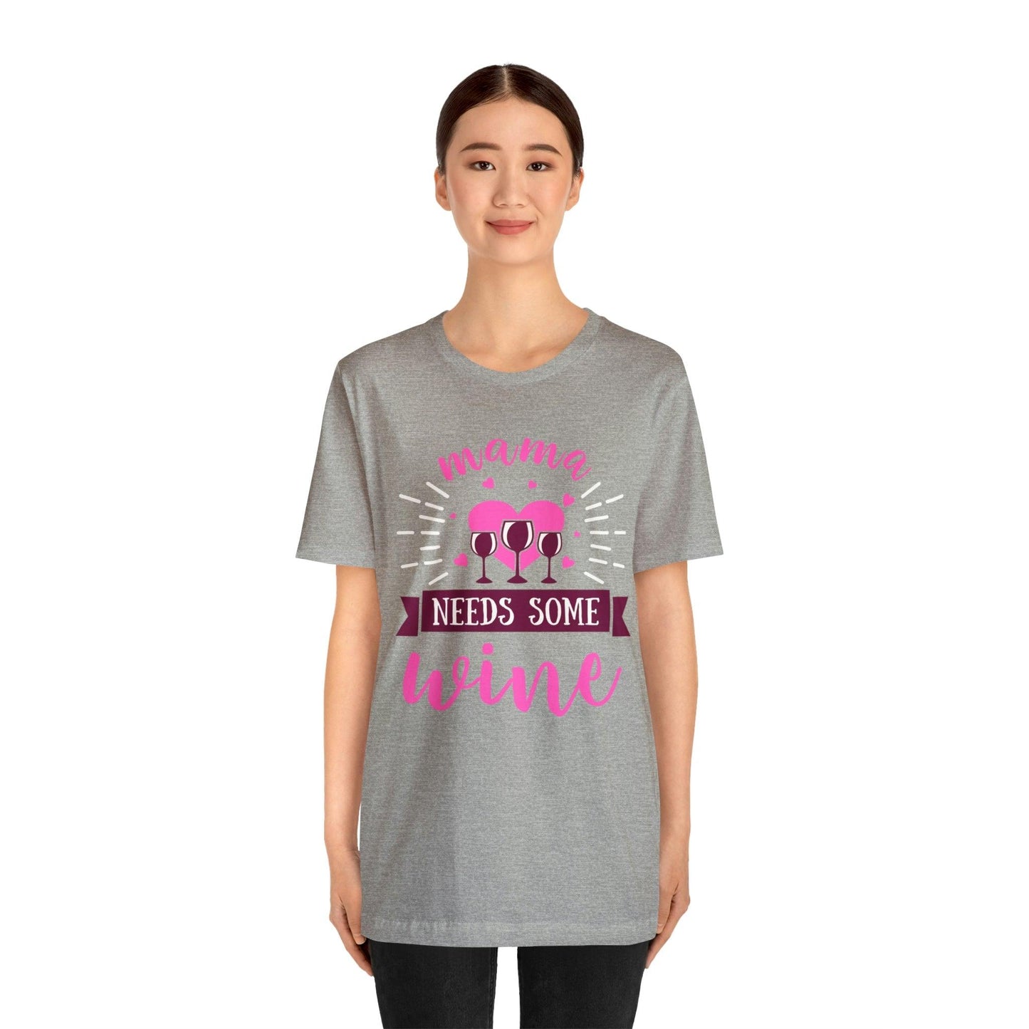 Mama Needs Some Wine Shirt, Wine Shirt, Gift For Mom, Drinking Shirt, Gift For Wife, Funny Wife Shirt, Wine Lover Shirt, Funny Mom Shirt - Giftsmojo