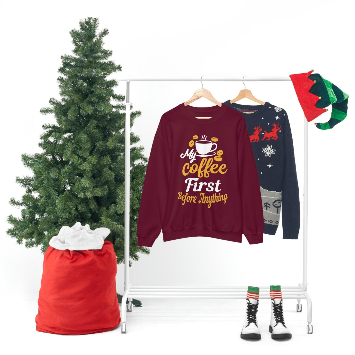 My Coffee First before anything Sweatshirt