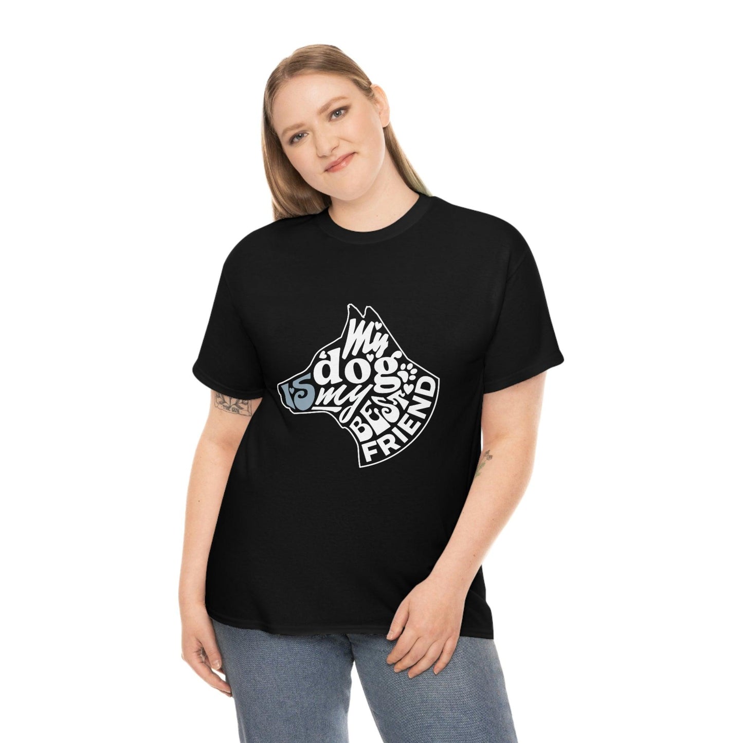 My Dog is My Best Friend Tee - Giftsmojo