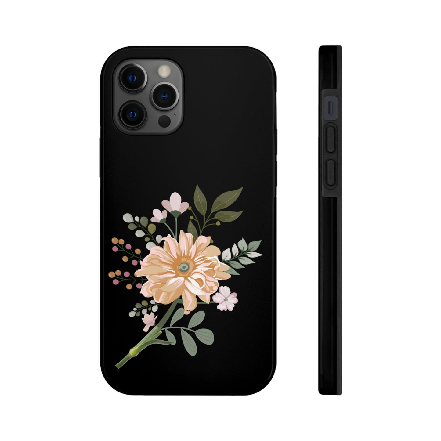 Floral Phone case, Tough Phone Cases, Mom Phone Case fit for iPhone 14 Pro, 13, 12, 11 Pro Max, Xr, Xs, 8+, 7, And Samsung S6