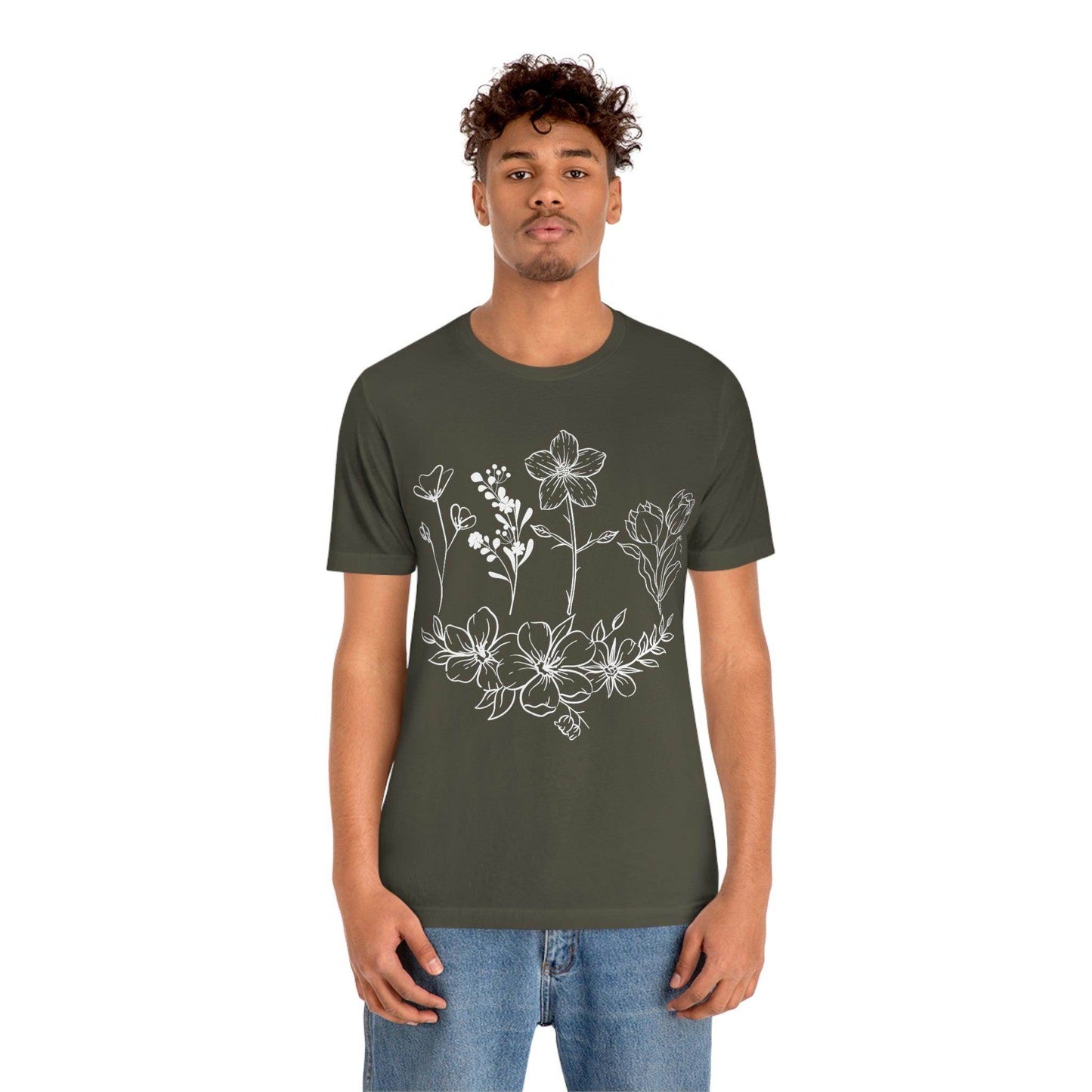 Flower Tshirt - Nature lover Shirt - Giftsmojo
