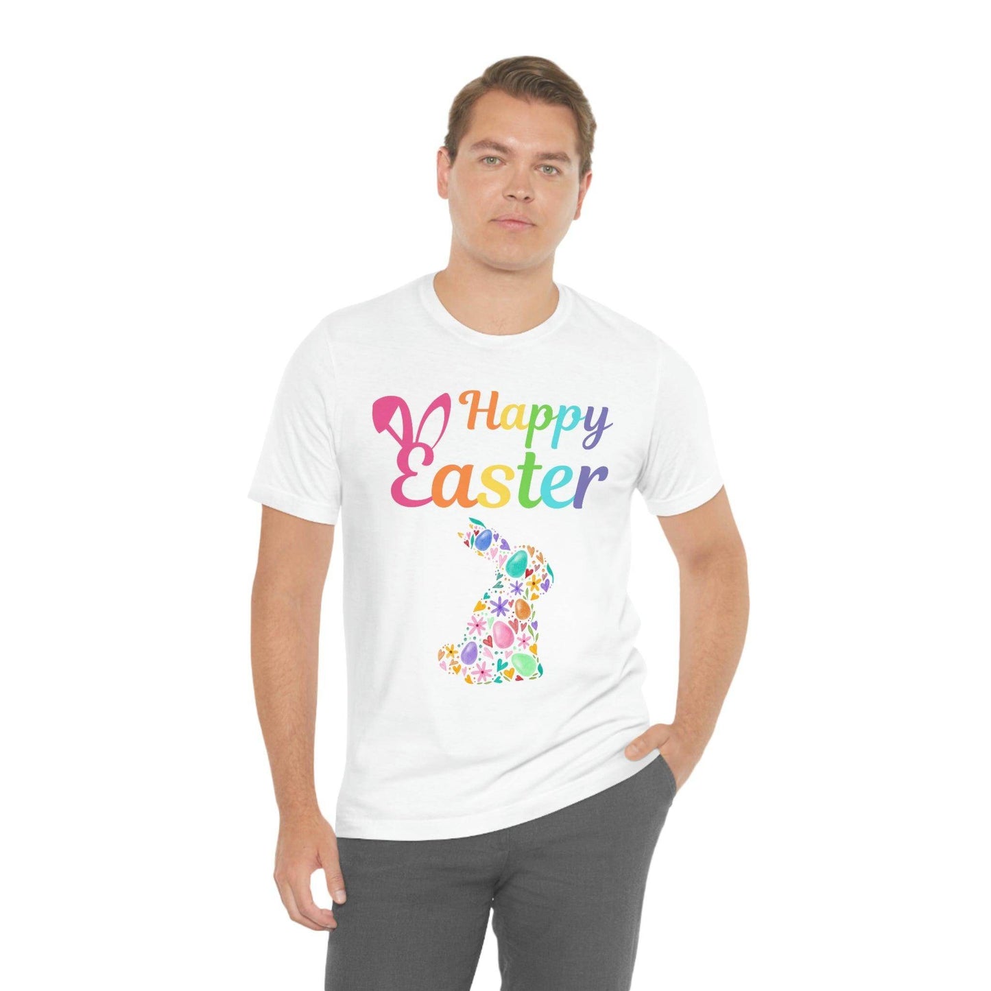 Happy Easter Bunny Tshirt Easter Gift women Easter Shirt Men Easter shirt Easter egg - Giftsmojo