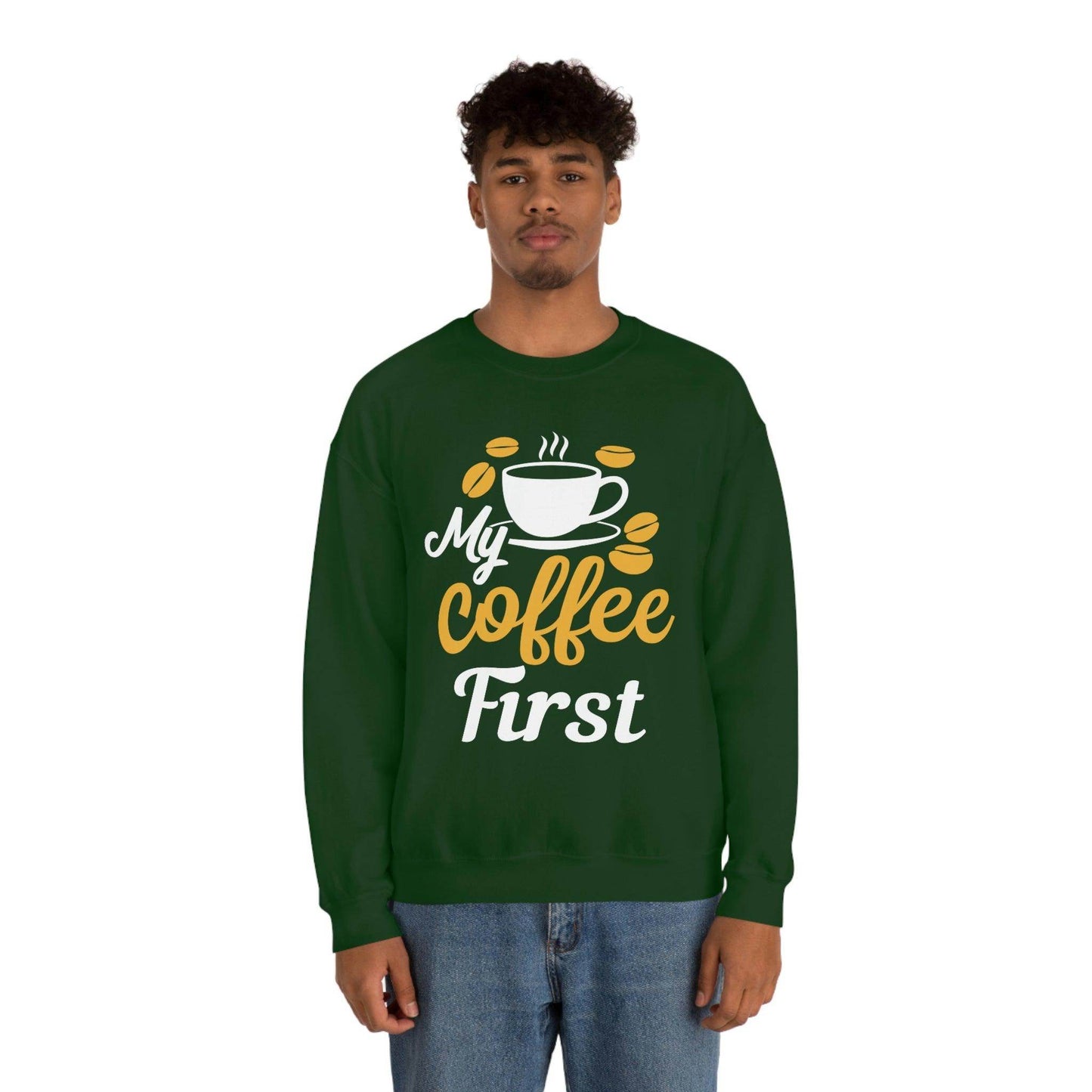 My Coffee First Sweatshirt - Giftsmojo