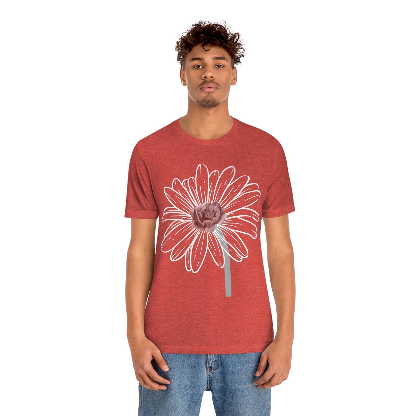 Flower Tshirt, Vintage Flower Shirt, Vintage Botanical Shirt, Vintage T-shirt, Graphic Tshirt, Botanical Print, Wildflower shirt, floral Tee