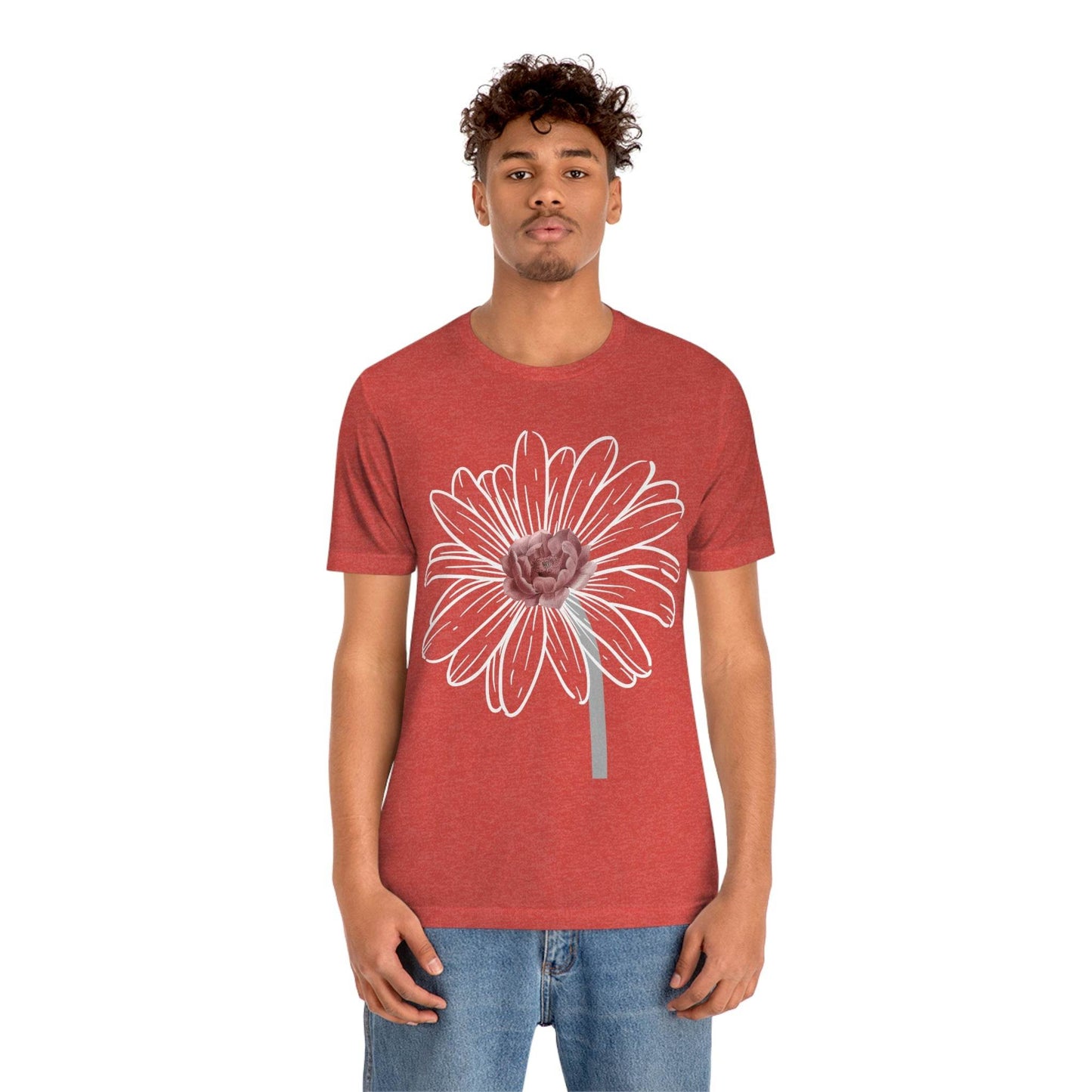 Flower Tshirt, Vintage Flower Shirt, Vintage Botanical Shirt, Vintage T-shirt, Graphic Tshirt, Botanical Print, Wildflower shirt, floral Tee - Giftsmojo