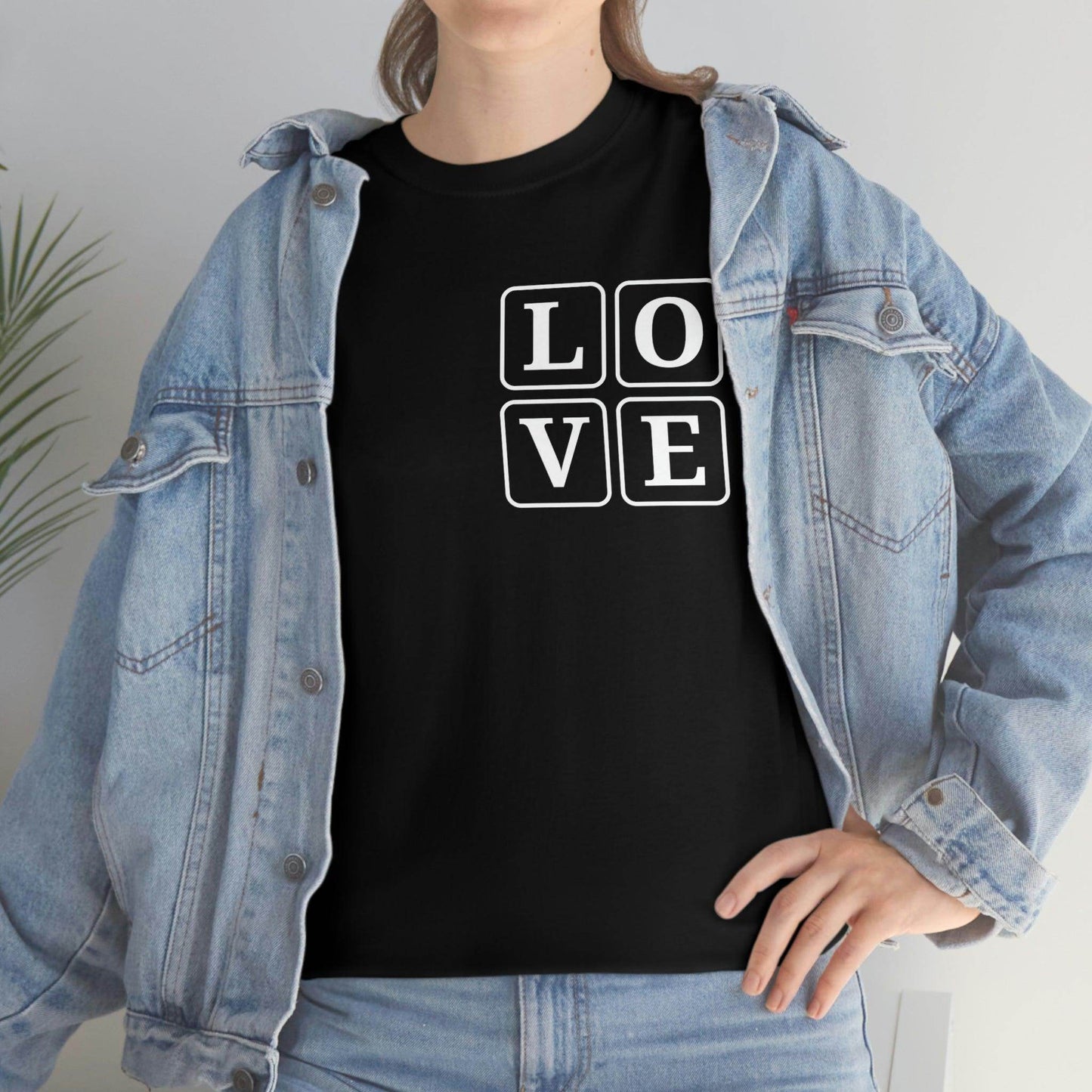 Love Square T-Shirt, - Giftsmojo