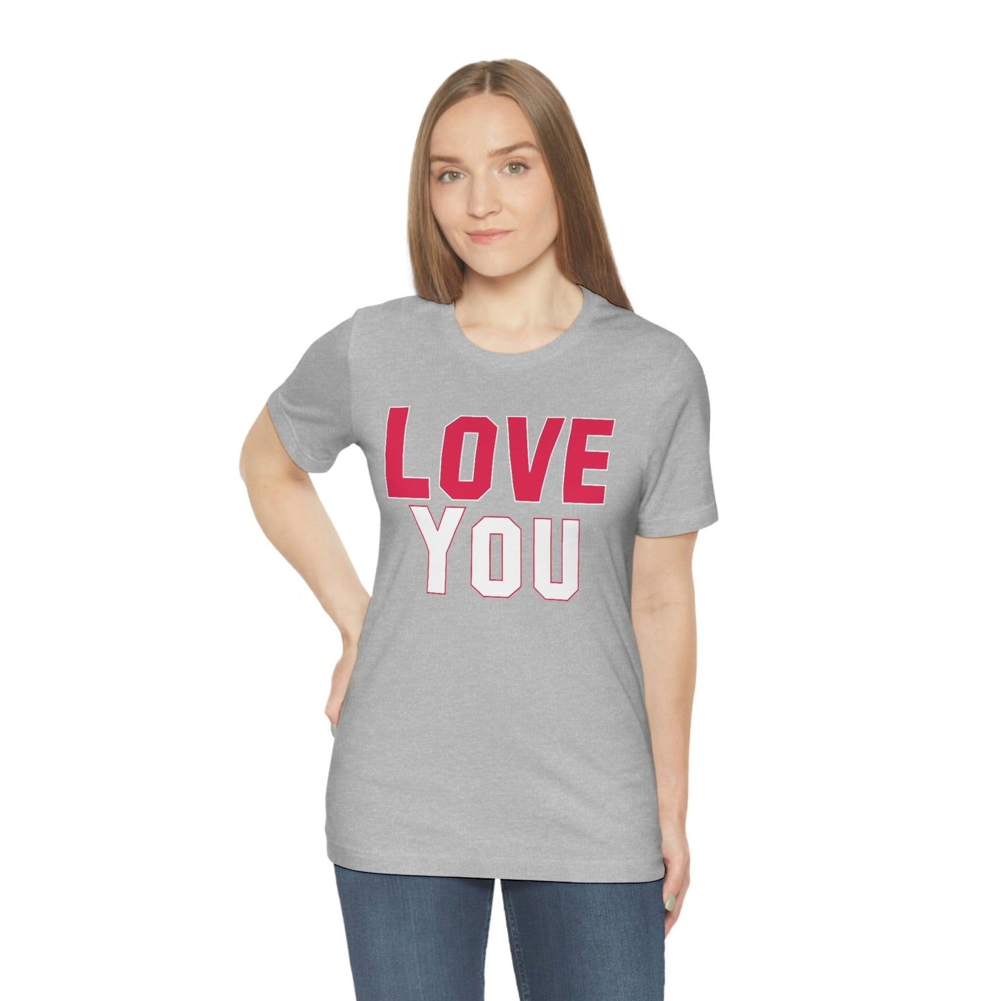Love you T-shirt - Giftsmojo