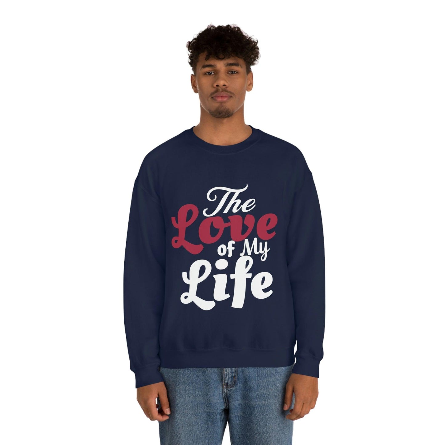 Love Sweatshirt, Love Shirt, Gift For Fiance, Newlywed Gift, Gift For Wife, Engagement Shirt,The Love of My Life, Valentine's day gift