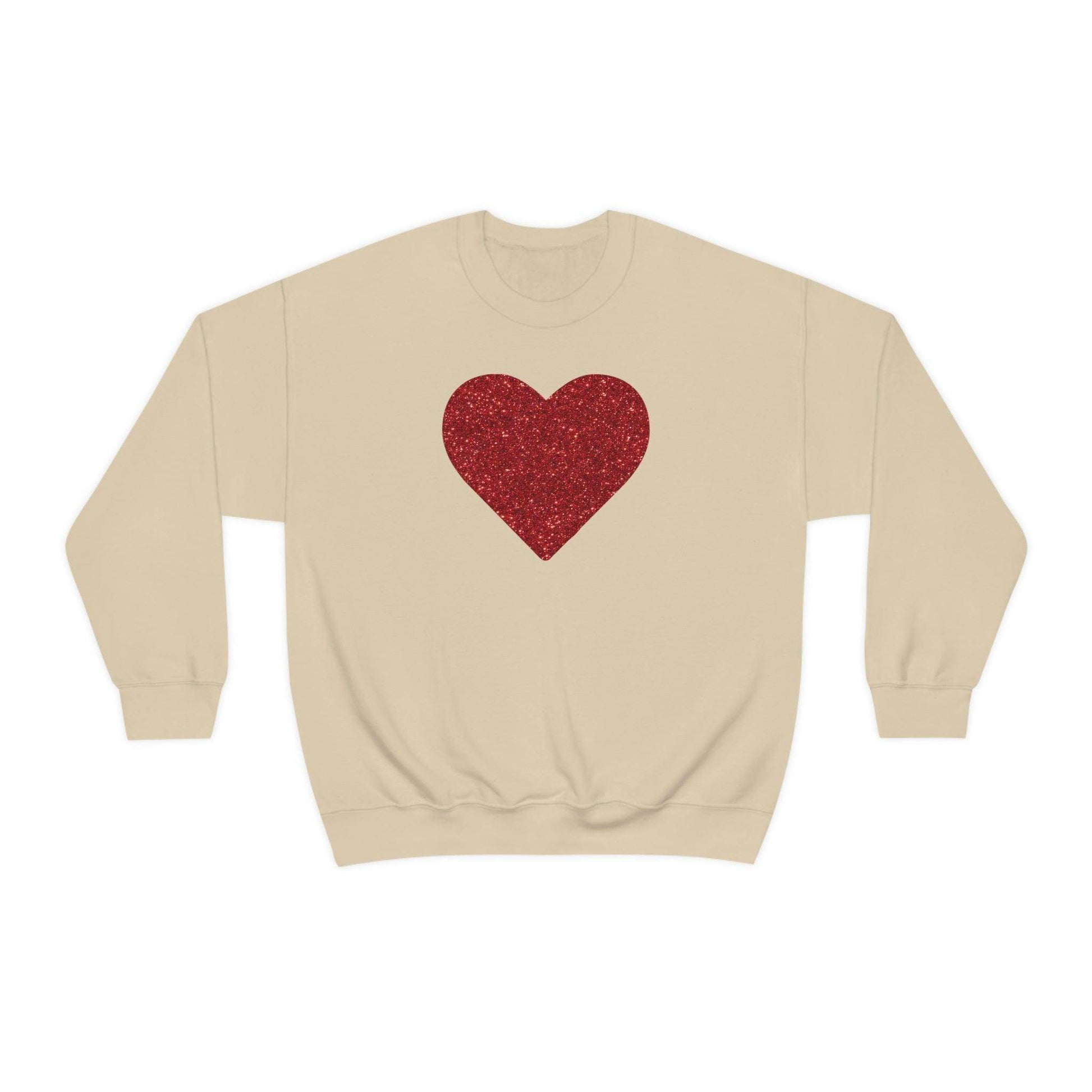 Heart Sweatshirt Love sweatshirt Love Shirt Cute Love Shirt with Heart Valentine sweatshirt - Matching Love shirt Girlfriend gift Boyfriend - Giftsmojo