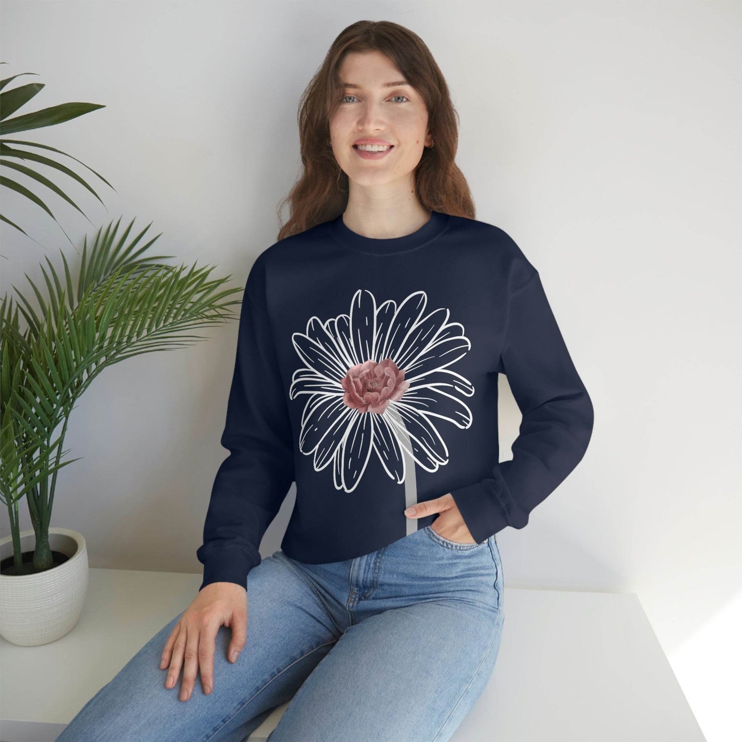 Floral Sweatshirt, Wildflower Sweatshirt, Flower sweatshirt, Wild Flowers - Giftsmojo
