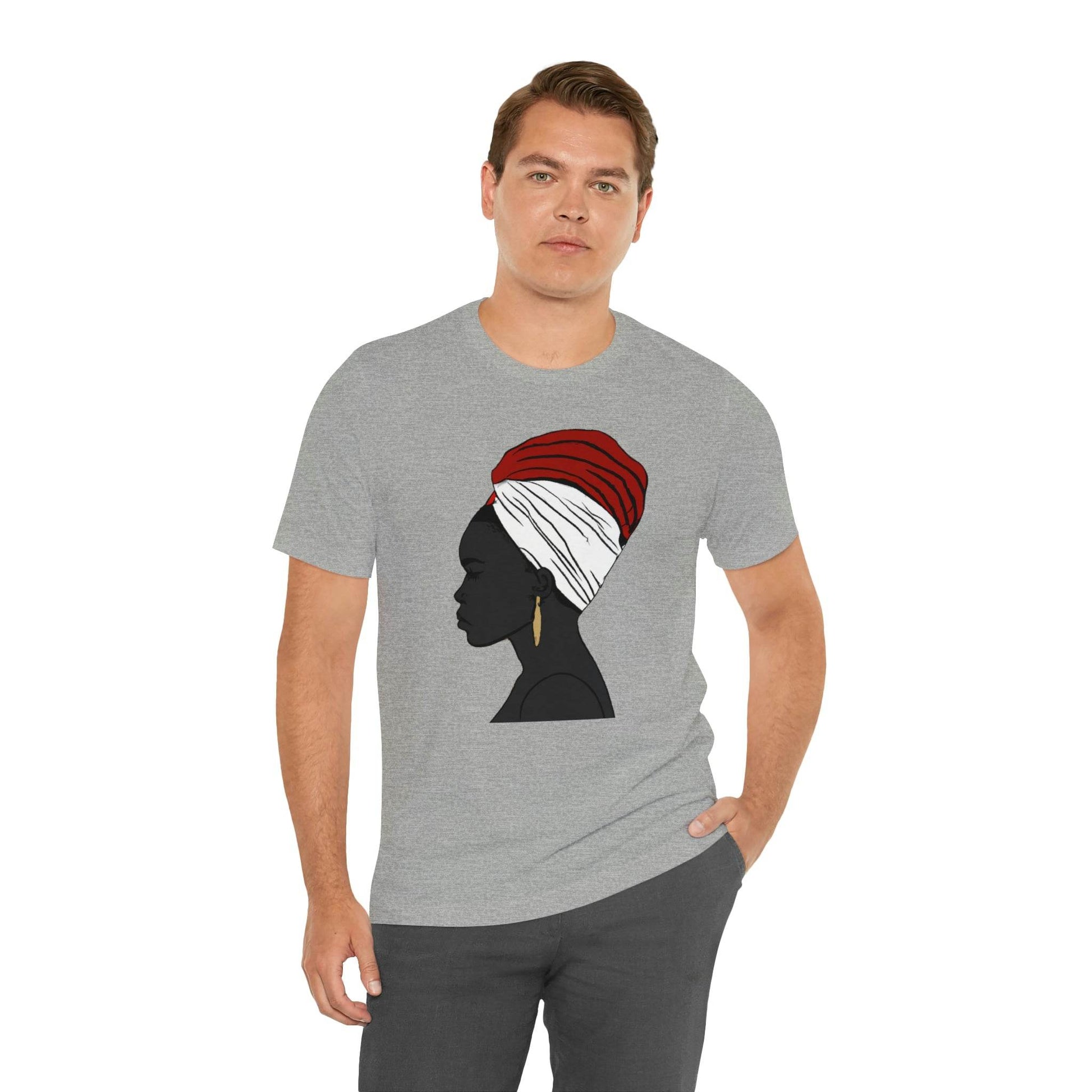 African Woman Art Shirt, Black Queen Shirt - Giftsmojo
