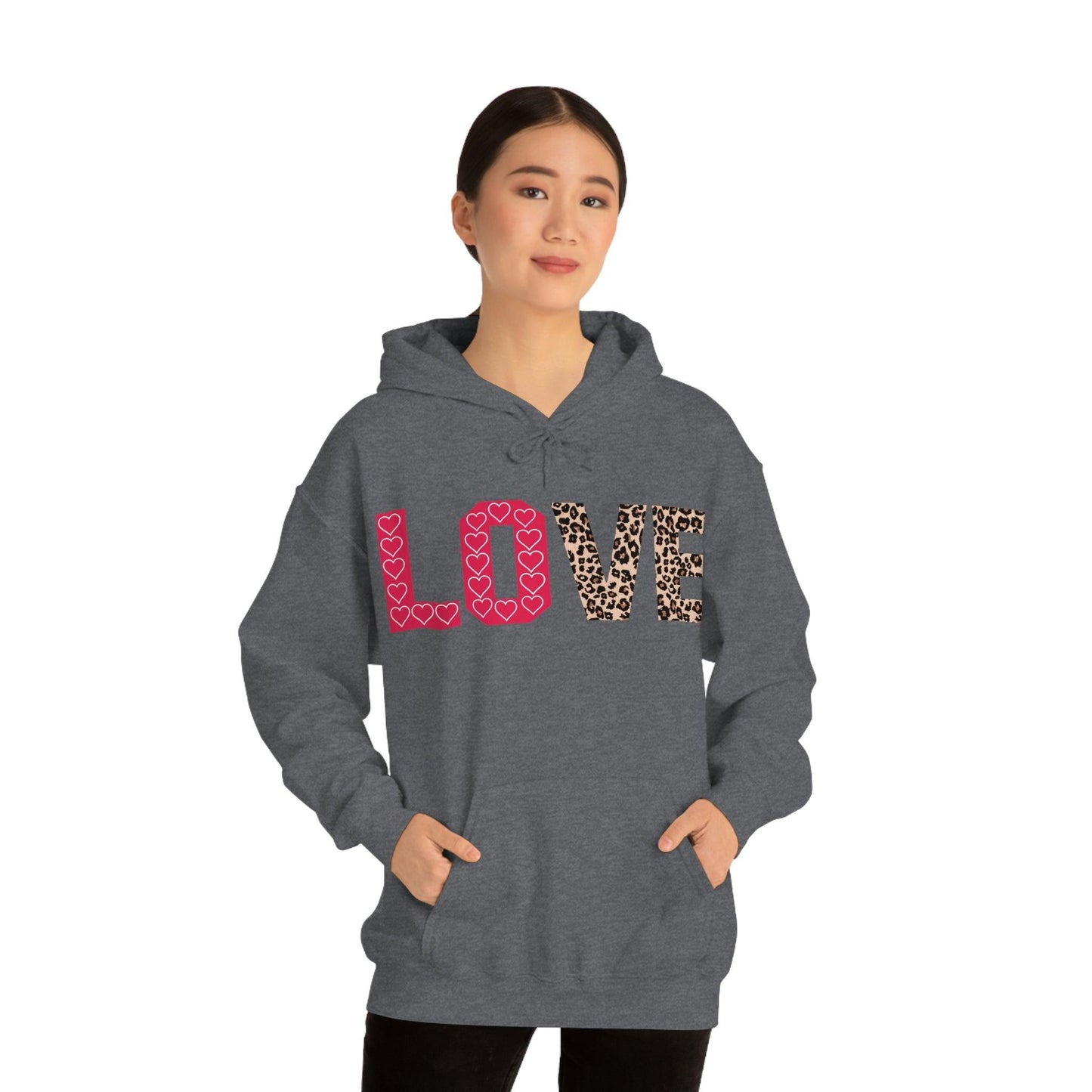 Leopard print Hooded Sweatshirt