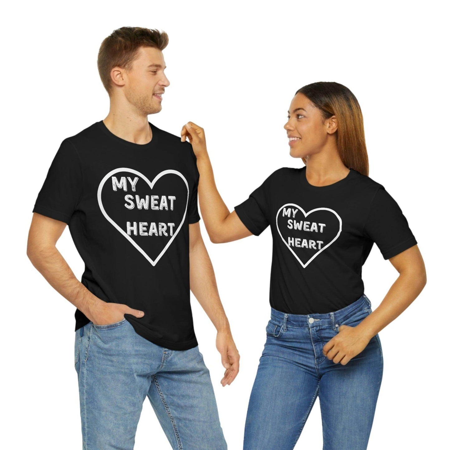 My Sweat Heart - Love shirt - Gift for wife - Gift for Husband - Gift for Girlfriend and Boyfriend - Giftsmojo