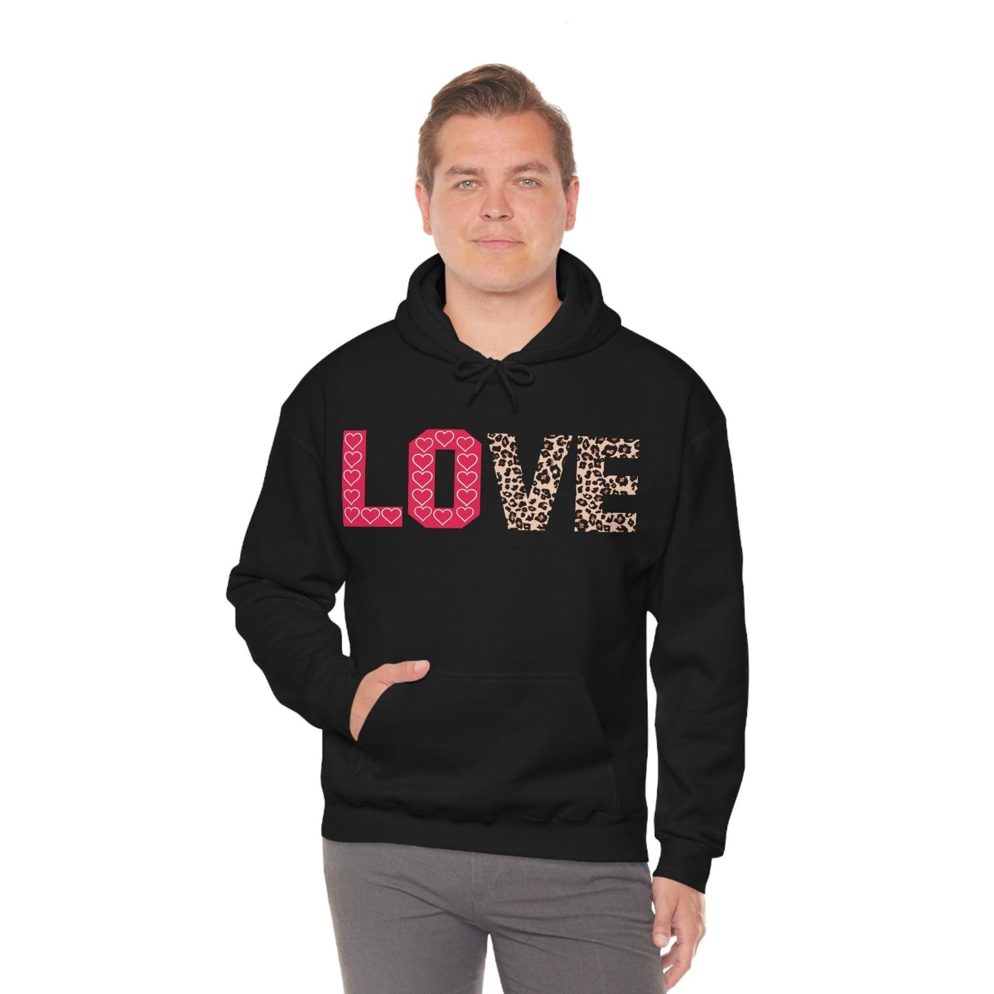 Leopard print Hooded Sweatshirt