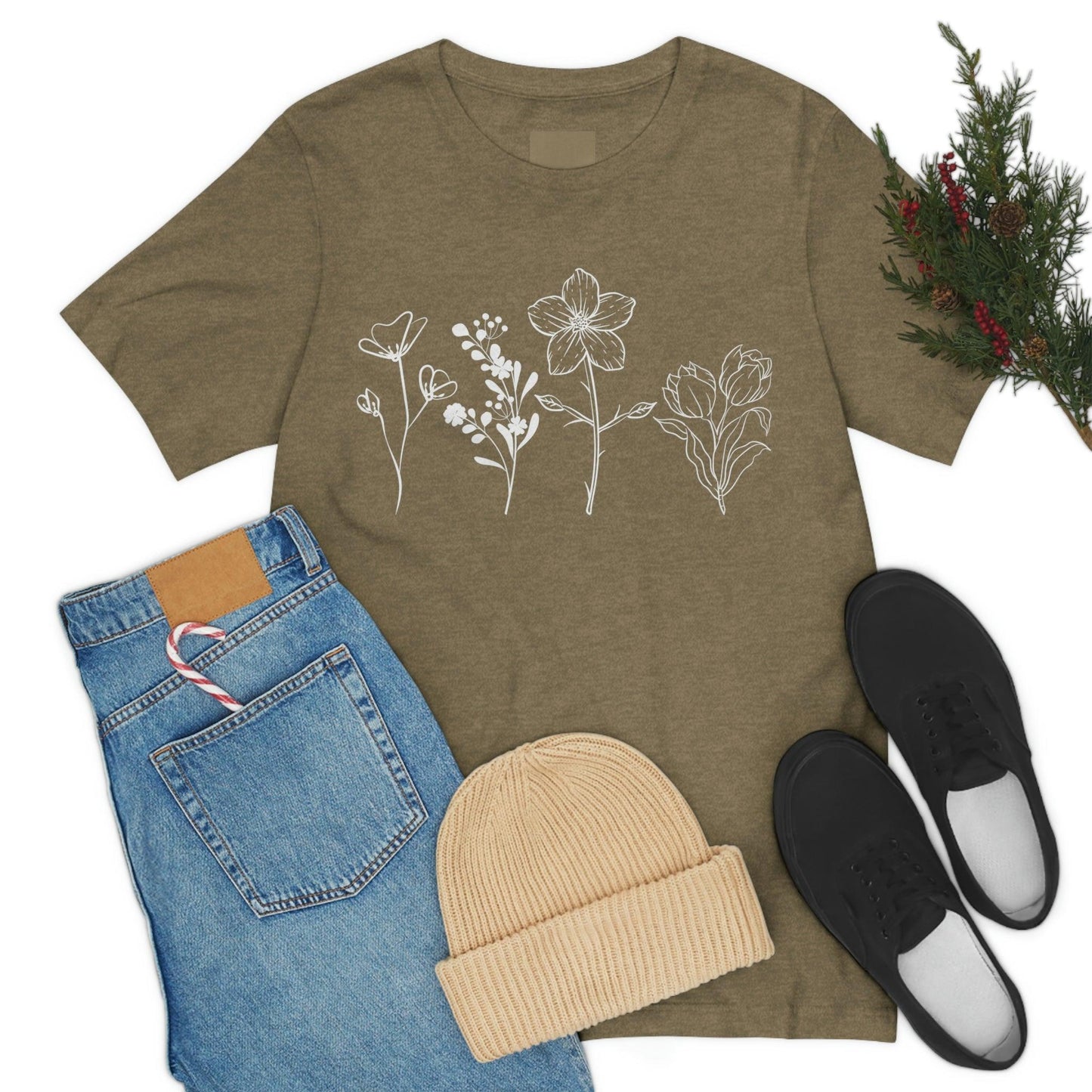 Wildflower shirt - Flower Tshirt - Flower lover shirt - Giftsmojo