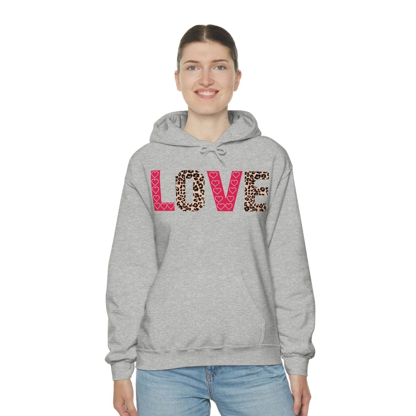 Love Hooded Sweatshirt - Giftsmojo