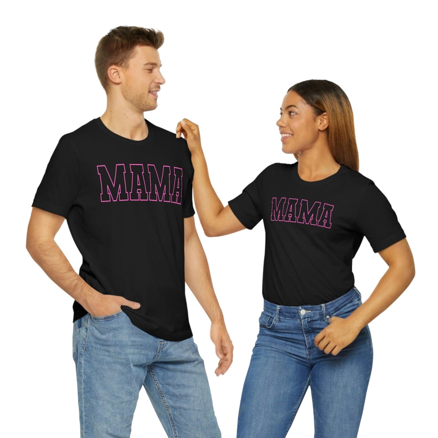 Cute Mama shirt mom shirt gift for her - mothers day shirt mothers day gift mom life shirt - retro mama shirt boy mama shirt mama t-shirt - Giftsmojo