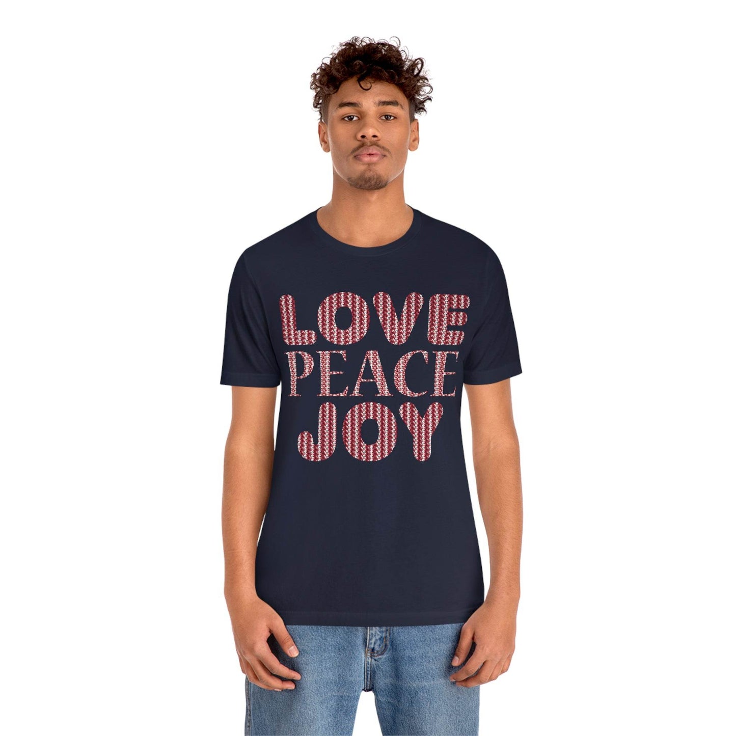 love peace joy Tee - Giftsmojo