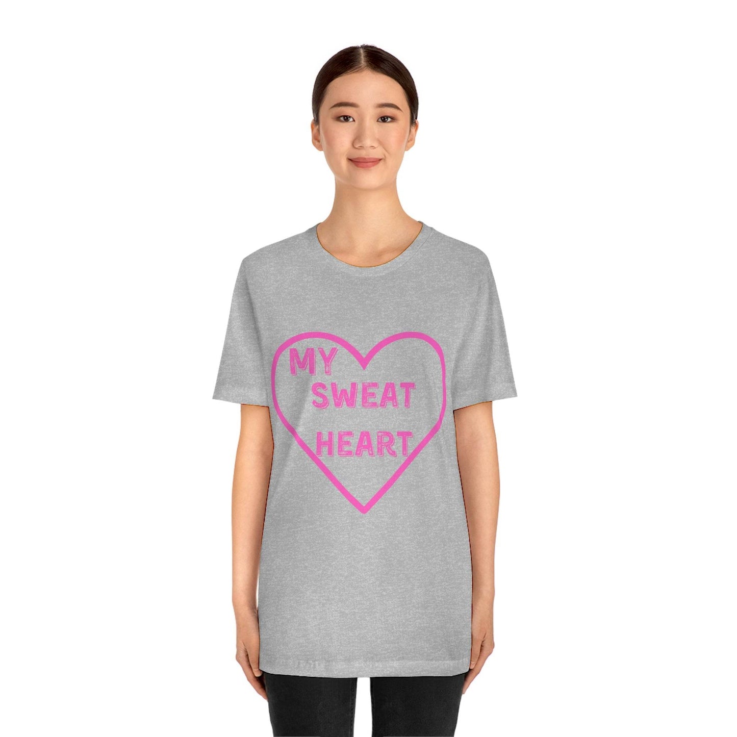 My Sweat Heart - Love shirt - Gift for wife - Gift for Husband - Gift for Girlfriend and Boyfriend - Anniversary gift - Giftsmojo