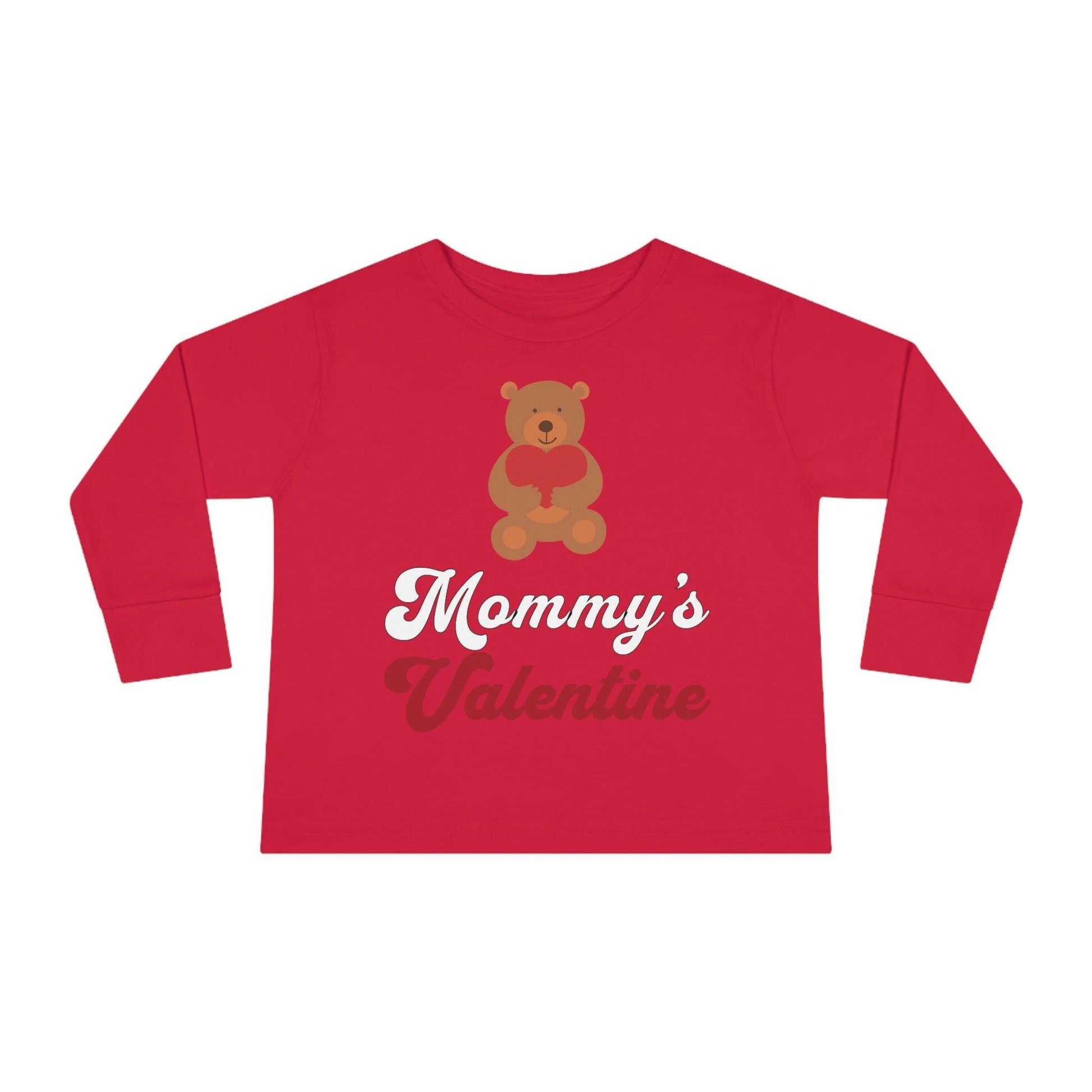 Mommy's Valentine - Kids Valentine day shirt - Giftsmojo