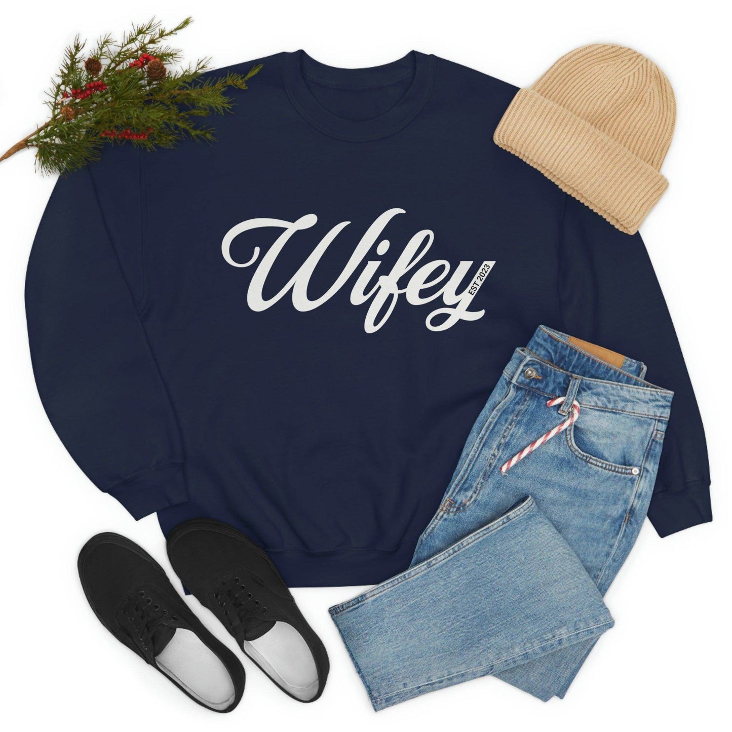 Wifey Sweatshirt - Giftsmojo