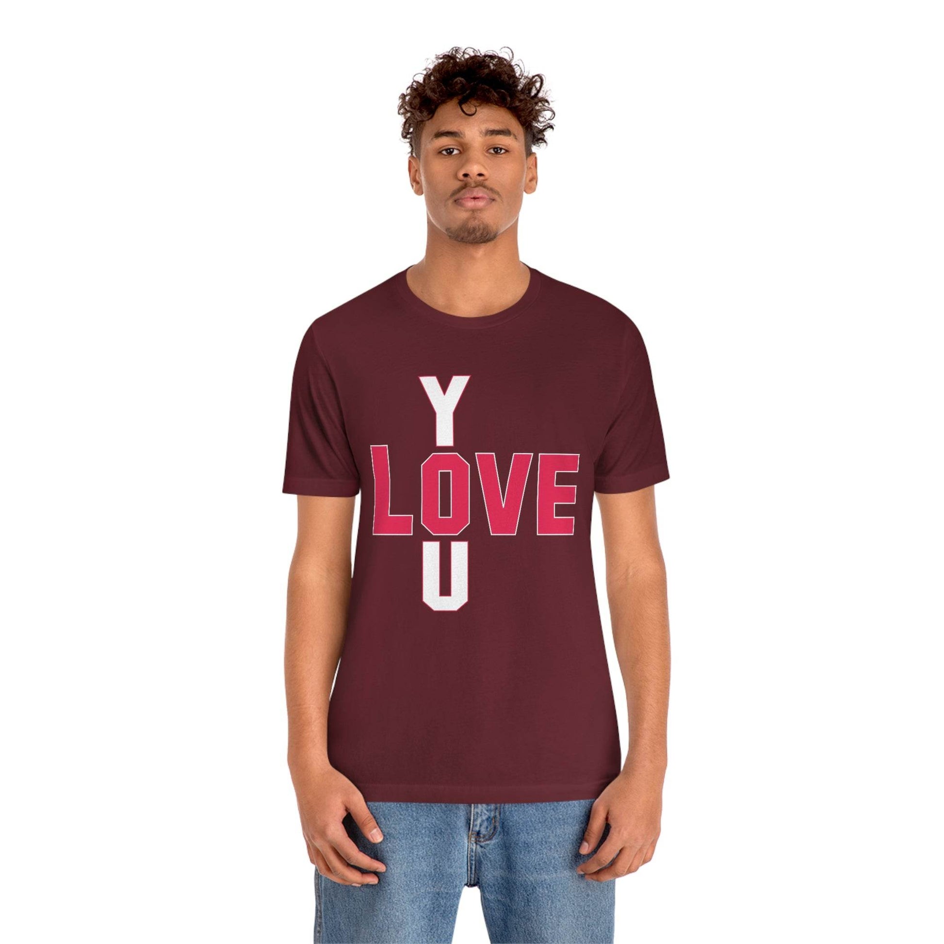 Love you Tshirt - Giftsmojo