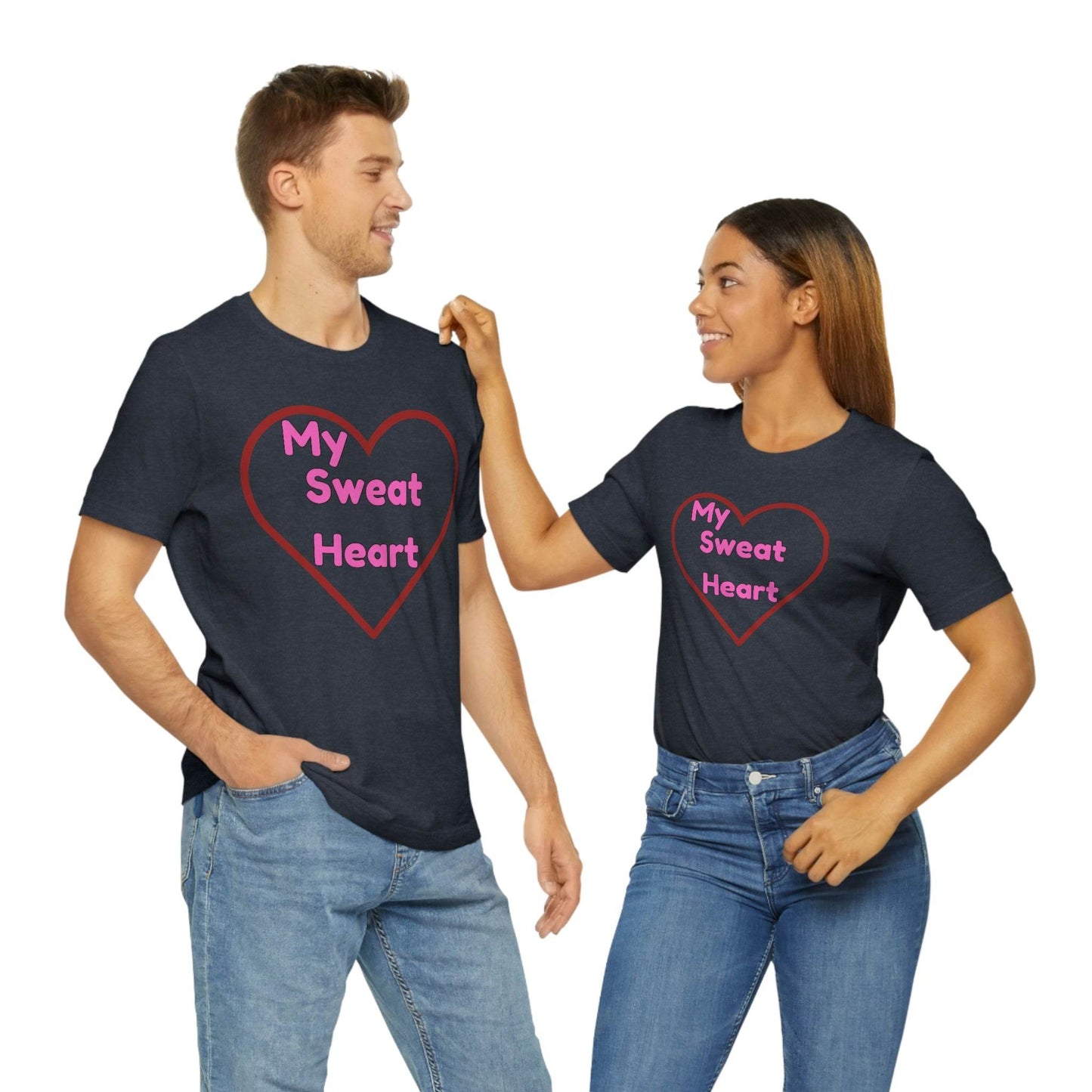 My Sweat Heart - Love shirt - Gift for wife - Gift for Husband - Gift for Girlfriend and Boyfriend - Giftsmojo