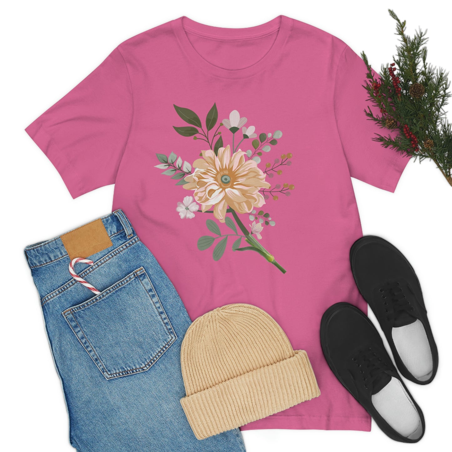 Cute Flower T-shirt - Nature lover Shirt - Cute Flower lover shirt