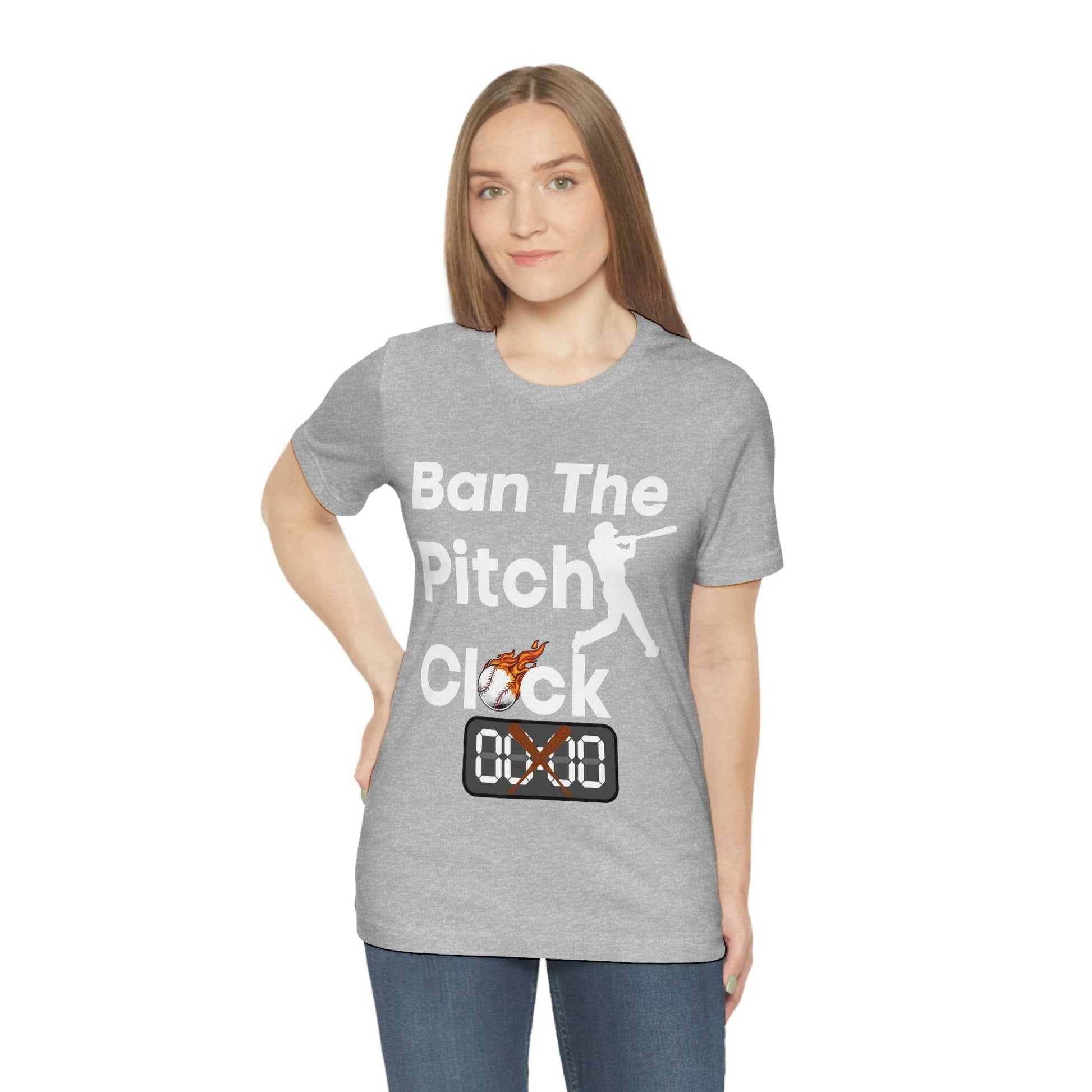 Ban The Pitch Clock in Baseball - Ban Baseball Pitch Clock - Giftsmojo