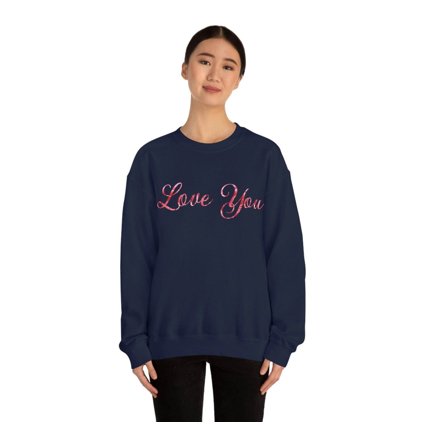 Love You Sweatshirt, love shirt, wedding gift, engagement gift, anniversary gift, couple shirt, matching shirt - Giftsmojo