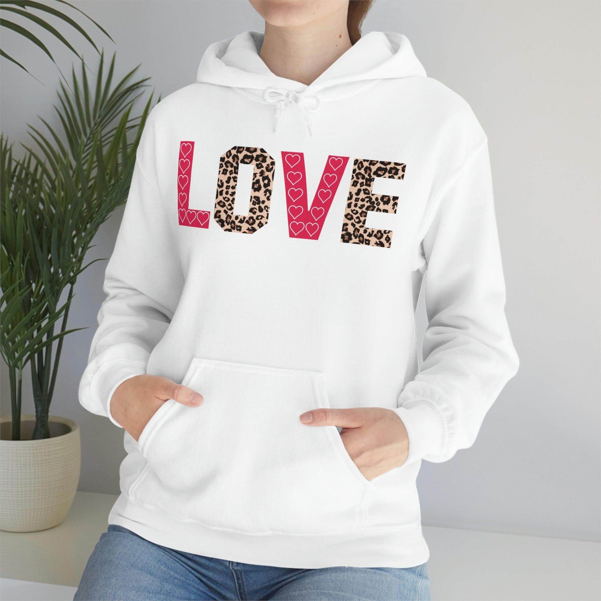 Love Hooded Sweatshirt - Giftsmojo