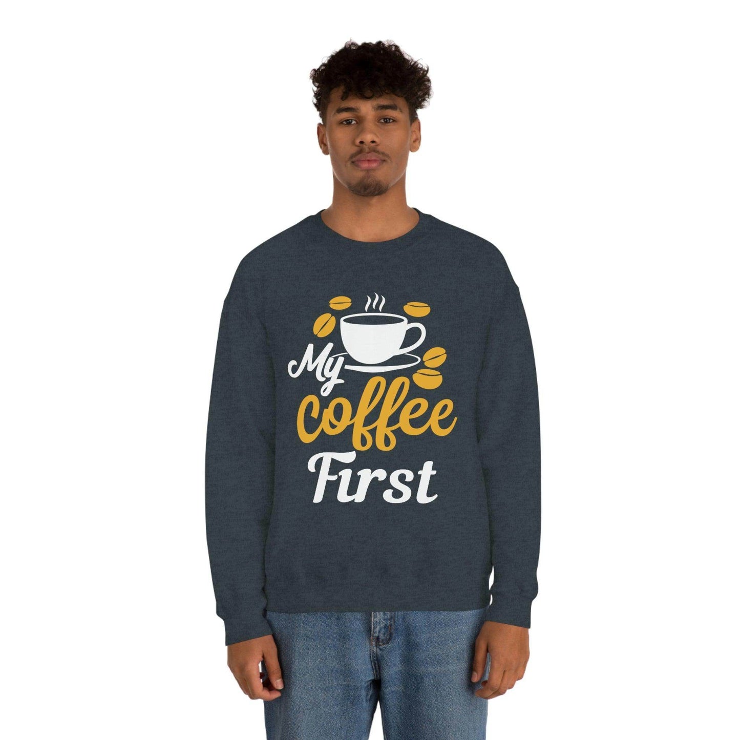 My Coffee First Sweatshirt - Giftsmojo