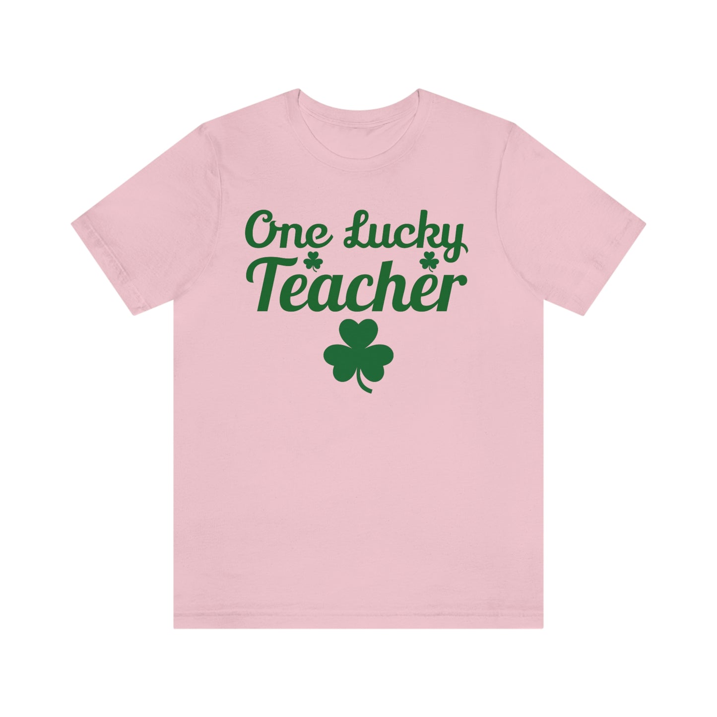 One Lucky Teacher Shirt feeling Lucky St Patrick's Day shirt - Funny St Paddy's day Funny Shirt