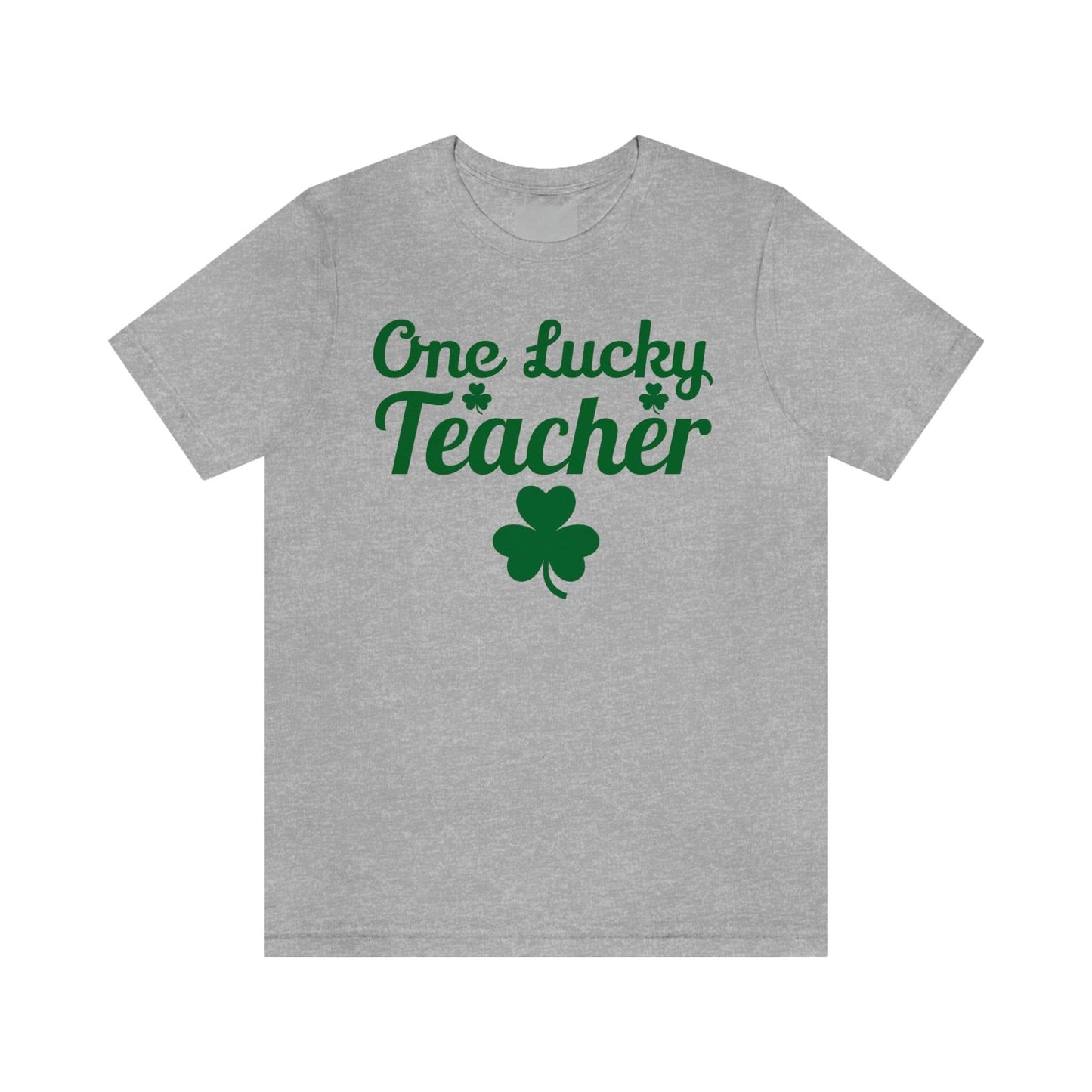 One Lucky Teacher Shirt feeling Lucky St Patrick's Day shirt - Funny St Paddy's day Funny Shirt
