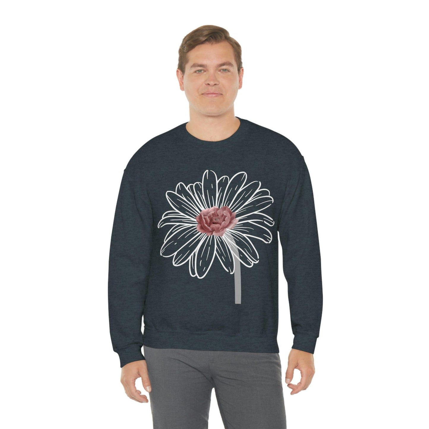 Floral Sweatshirt, Wildflower Sweatshirt, Flower sweatshirt, Wild Flowers