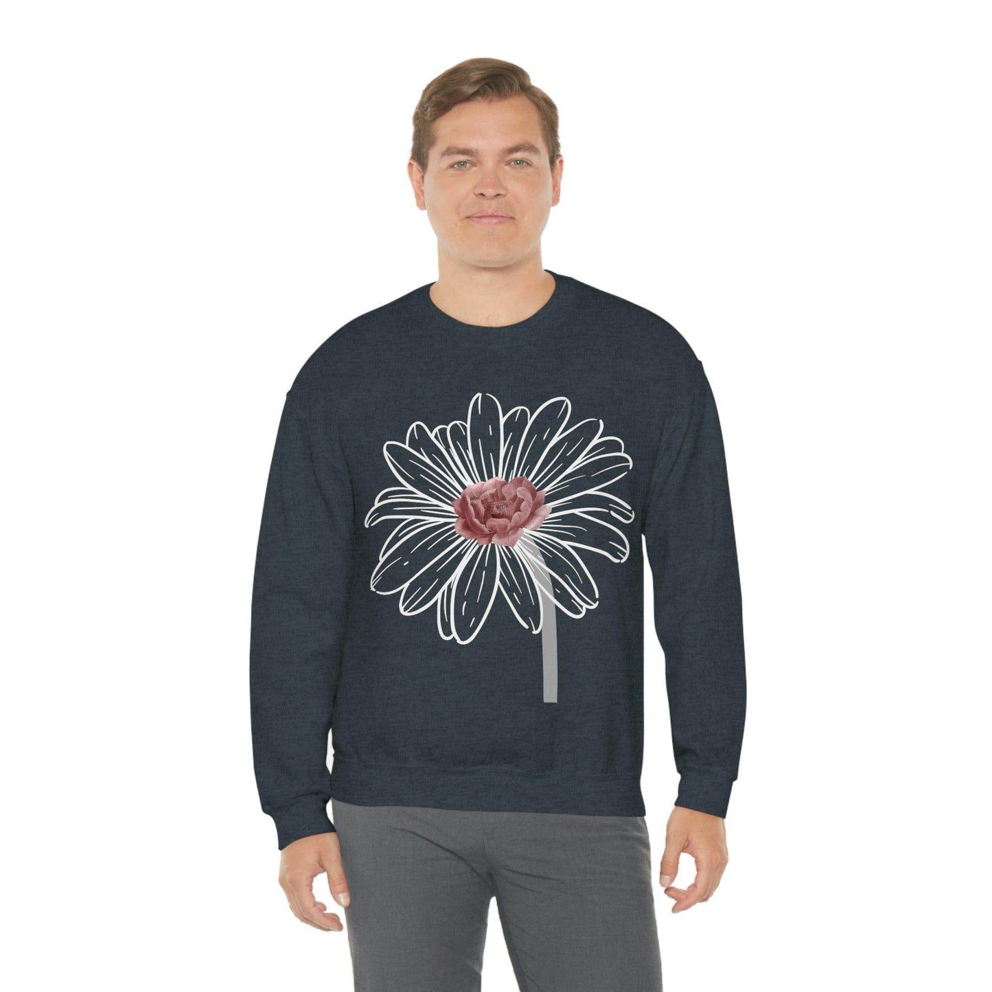 Floral Sweatshirt, Wildflower Sweatshirt, Flower sweatshirt, Wild Flowers - Giftsmojo