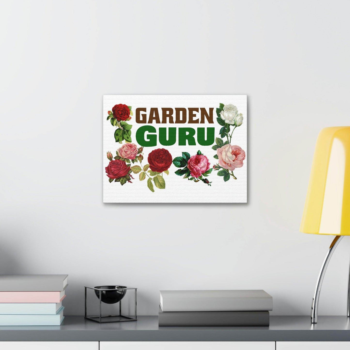 Garden Guru Canvas - Garden wall arts, gift for garden lovers - Giftsmojo