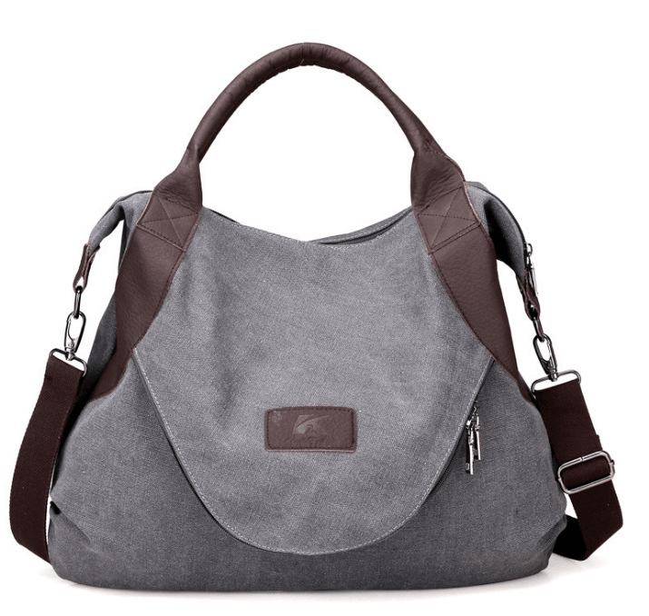 Handheld Minimalist Retro Shoulder Crossbody Vintage Canvas Bag - Giftsmojo