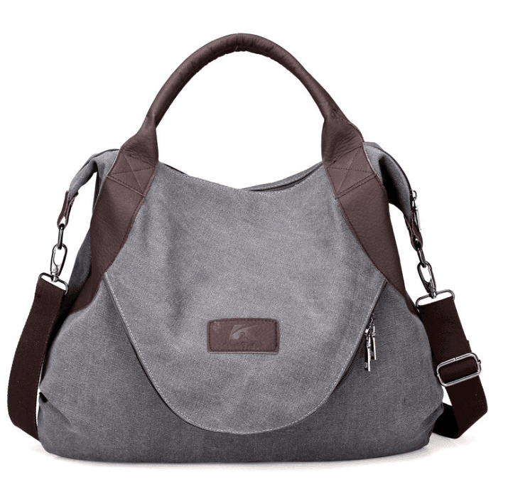 Handheld Minimalist Retro Shoulder Crossbody Vintage Canvas Bag - Giftsmojo
