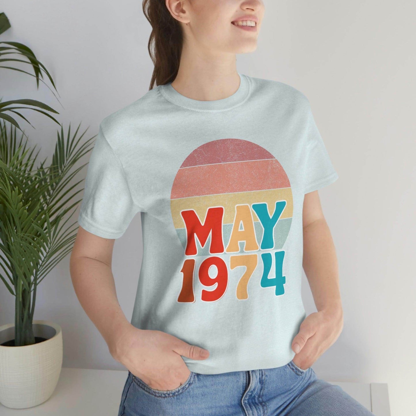 49th Birthday Shirt, 1974 Shirt, 49th Birthday Tee, Vintage 1974 Shirt, 49th Birthday Gifts, 1974 Birthday Shirt, 49th Birthday Gift - Giftsmojo