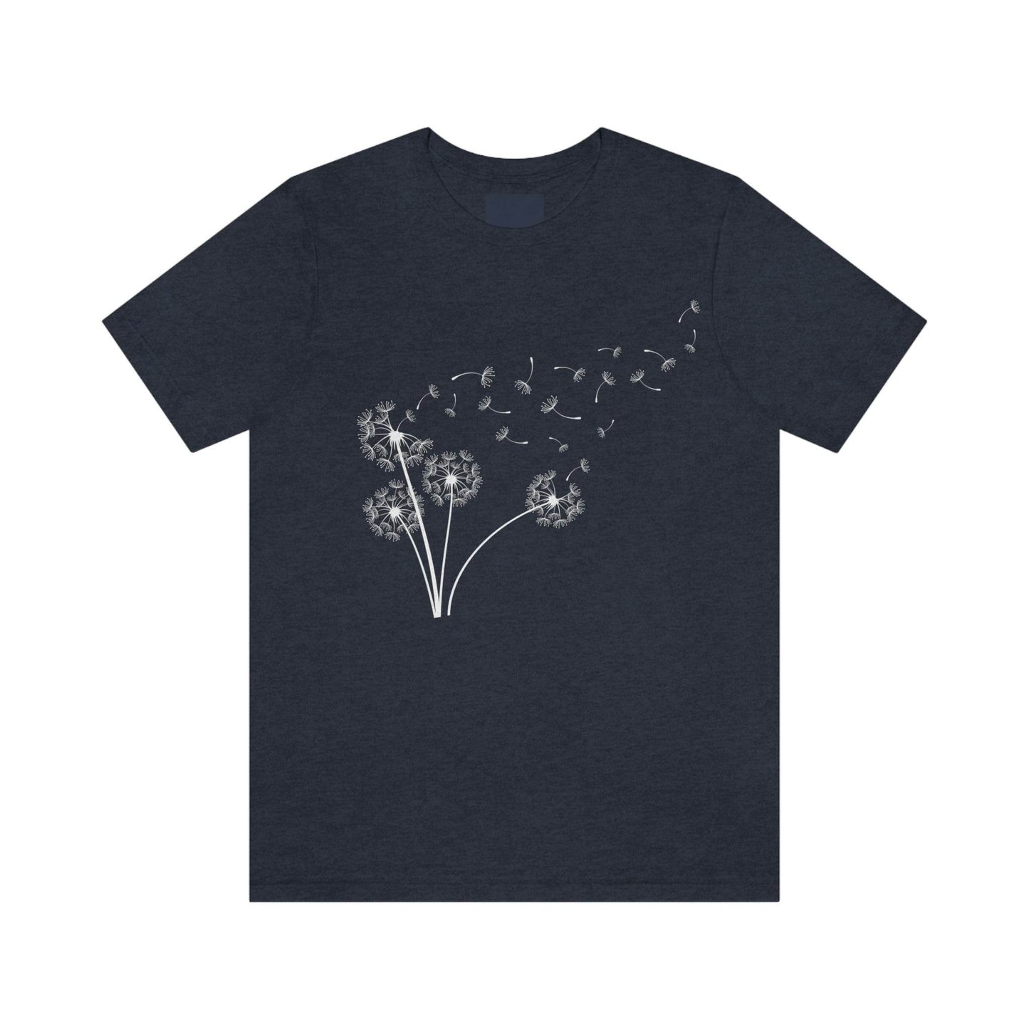 Dandelion Shirt, Boho Windflower Shirt, Dandelion Shirt for Her, Windflower Tee, Meditation Gift, Yoga Shirt, Inspirational Shirt, Bday Tees - Giftsmojo