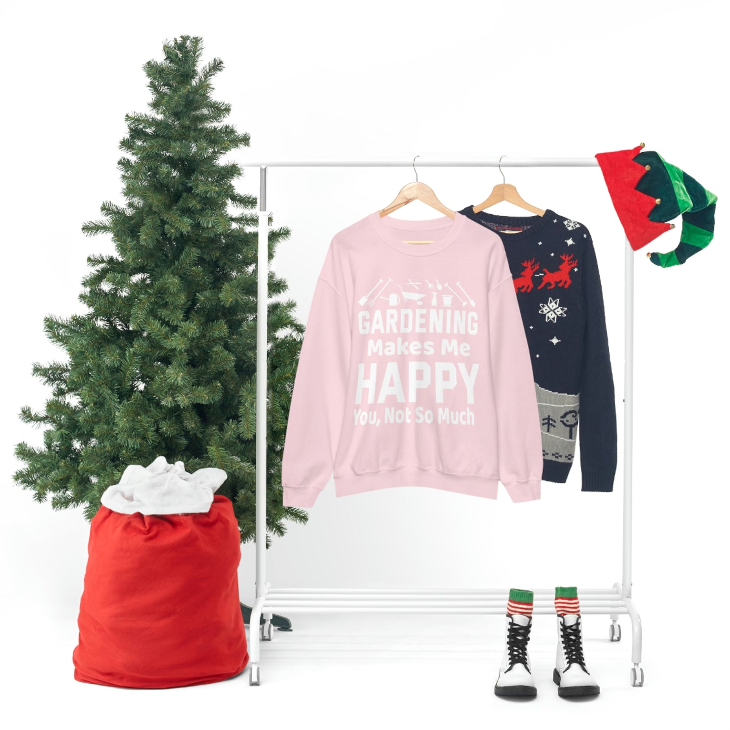 Gardening makes me Happy, You not so much, Garden sweatshirt, great for gardeners, garden shirt, plant lover shirt, nature lover shirt