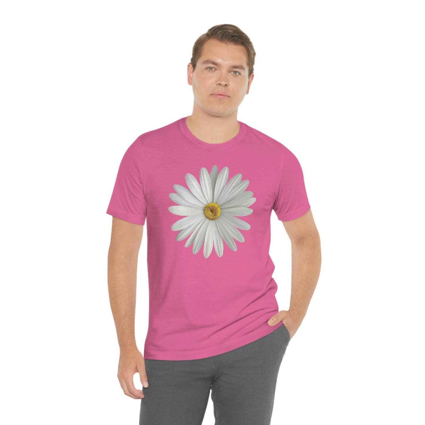 Daisy Shirt Floral Shirt Gift, Wildflower Shirt, Gift For Mom, Daisy Women Shirt Flower Tee Summer Shirt, - Giftsmojo