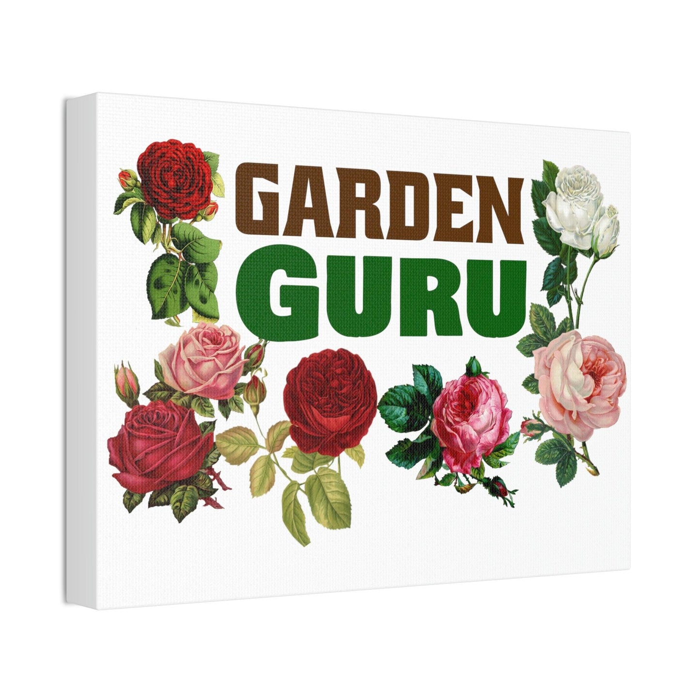 Garden Guru Canvas - Garden wall arts, gift for garden lovers - Giftsmojo