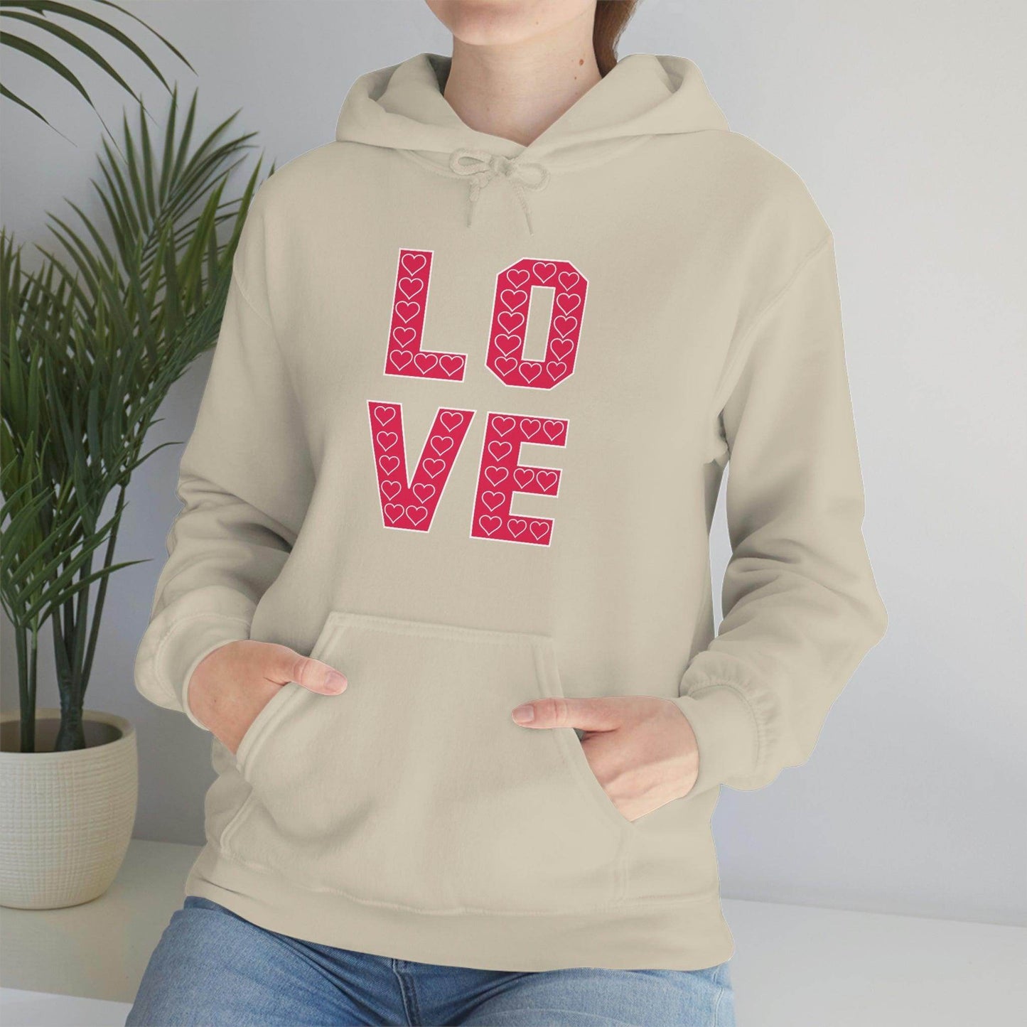 Love Hooded sweatshirt - Giftsmojo