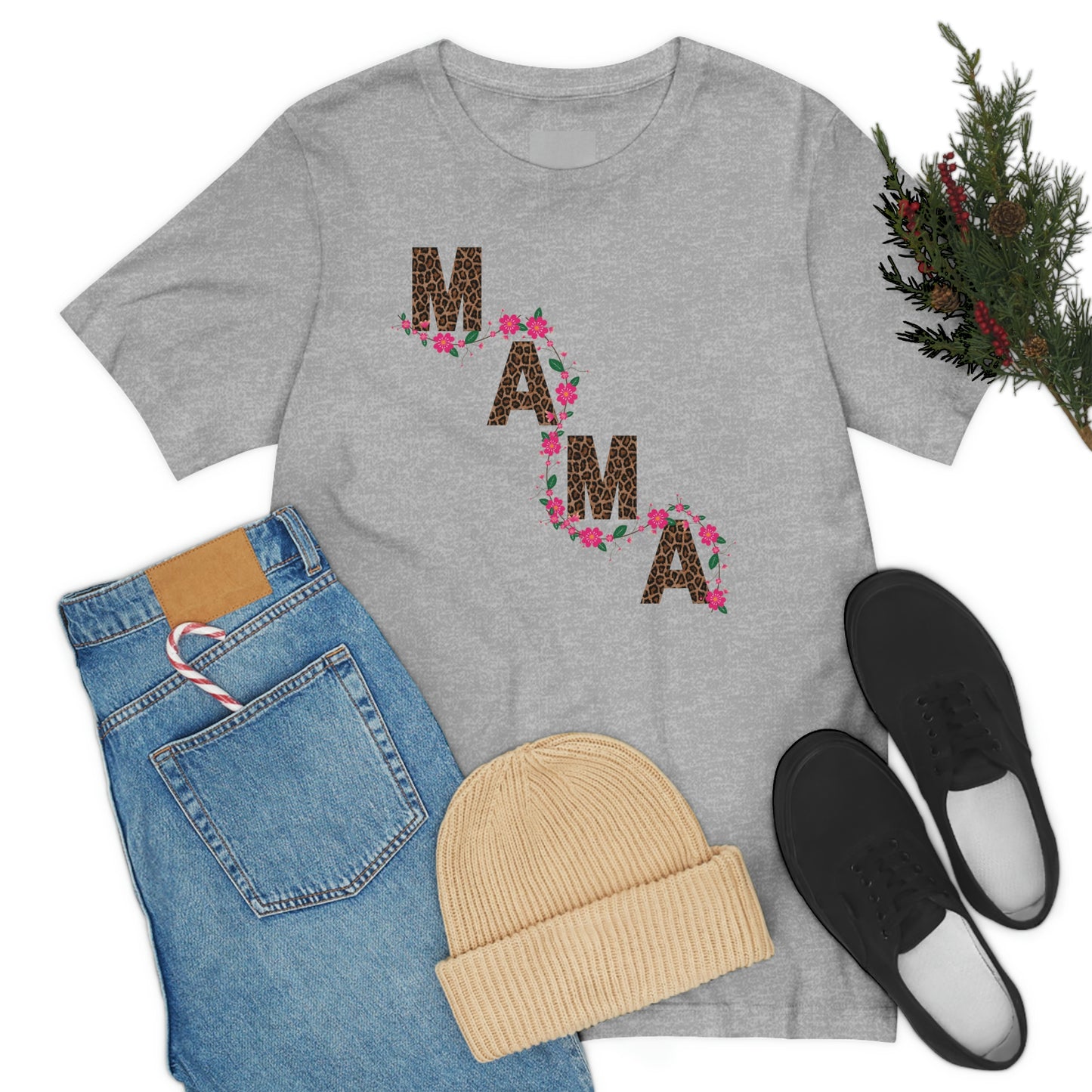 Leopard print Mama shirt Flower mama shirt - Leopard Mama Shirt mothers day shirt new mom shirt