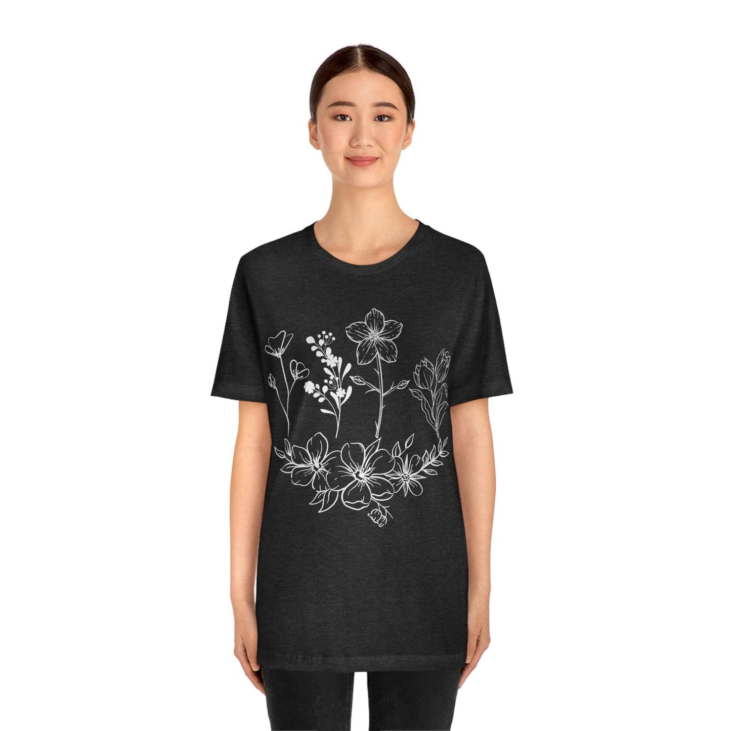 Flower Tshirt - Nature lover Shirt - Giftsmojo