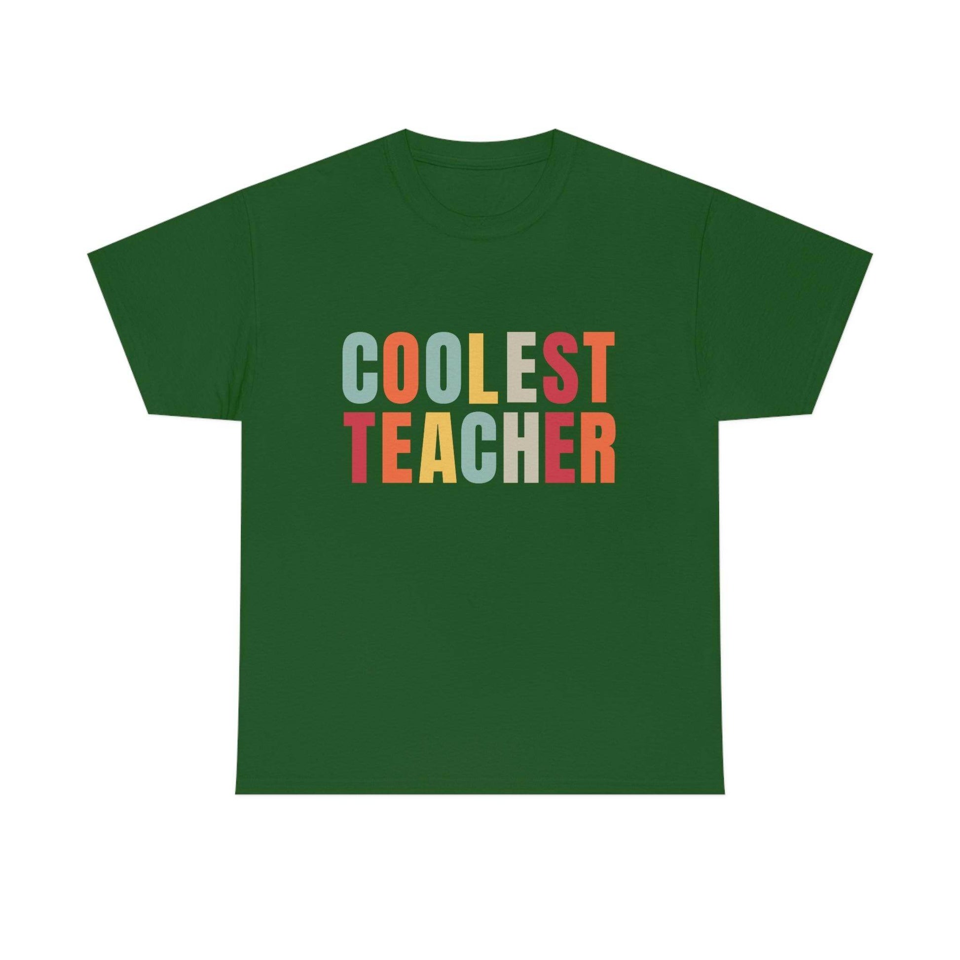Teacher appreciation gift - Coolest Teacher Shirt - Teacher shirt - Giftsmojo