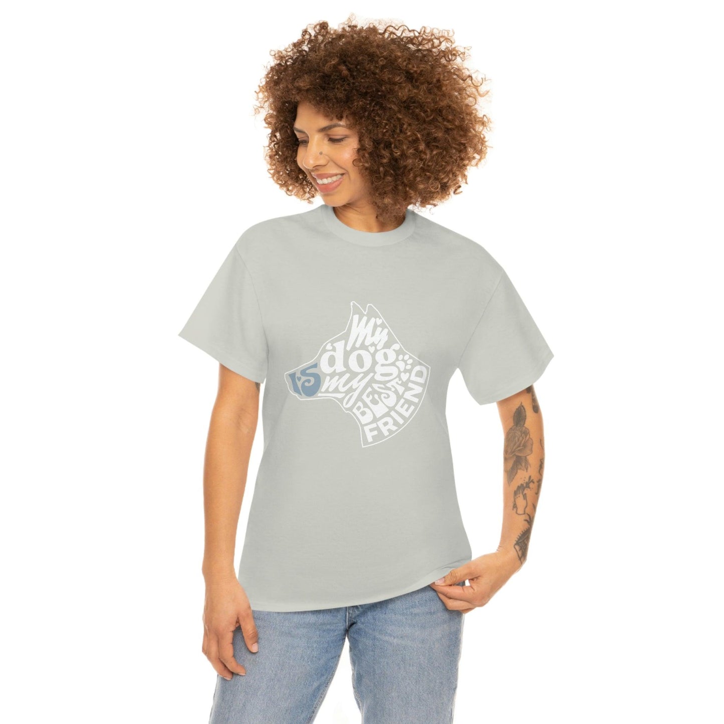 My Dog is My Best Friend Tee - Giftsmojo