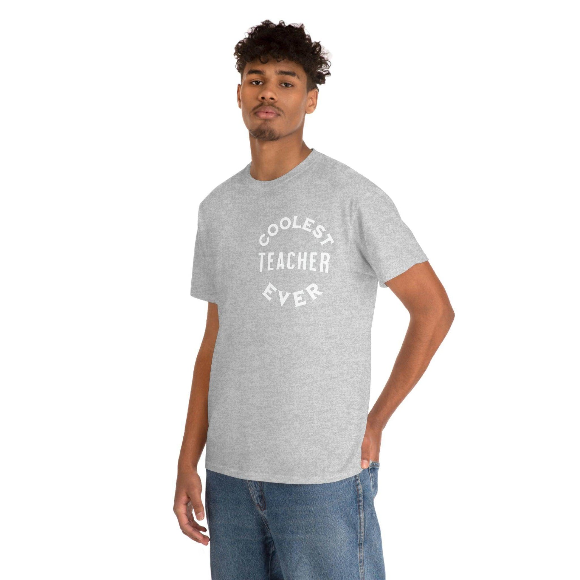 Coolest Teacher Ever Shirt - gift for teachers - teacher appreciation gift - Giftsmojo